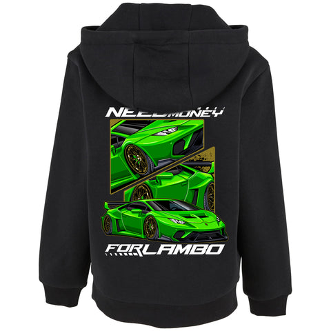 Kids Hoodie | Need Money For Lambo
