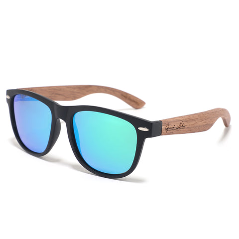 Sunglasses Wood / Green