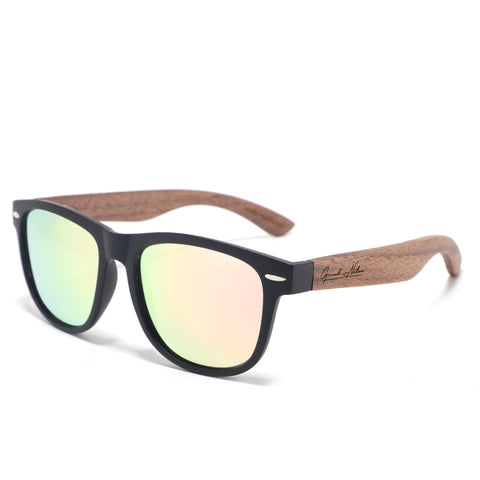 Sunglasses Wood / Rose Gold